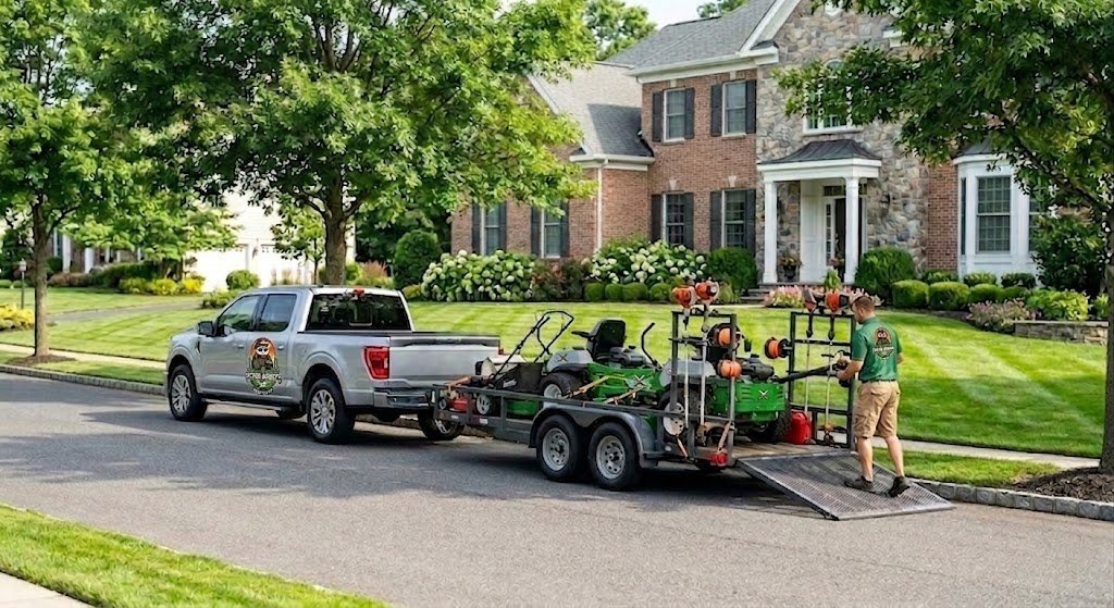 Cutter Bandits crew rig at a job site